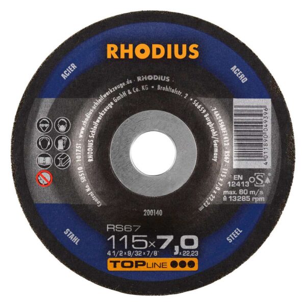 RS67 TOPline lll 115x7,0x22,23