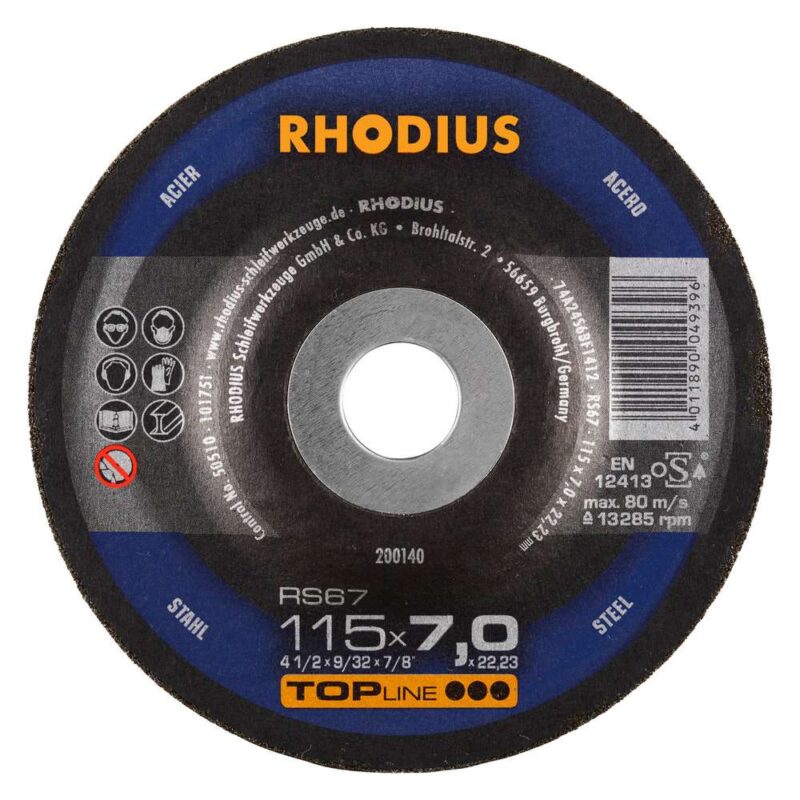 RS67 TOPline lll 115x7,0x22,23