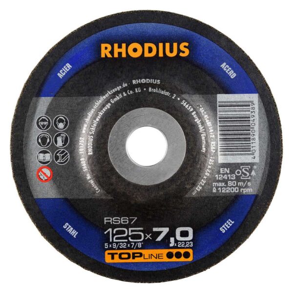 RS67 TOPline lll 125x7,0x22,23