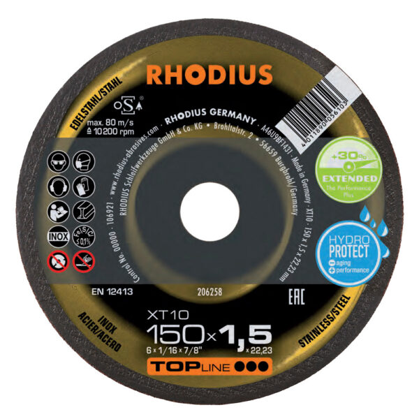 XT10 TOPline lll 150x1,5x22,23