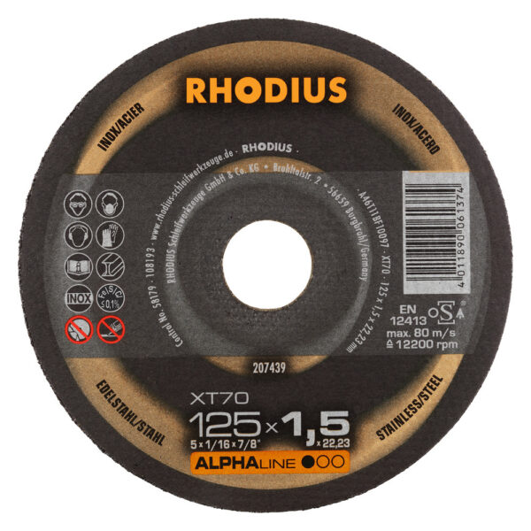 XT70 ALPHALINE l 125x1,5x22,23