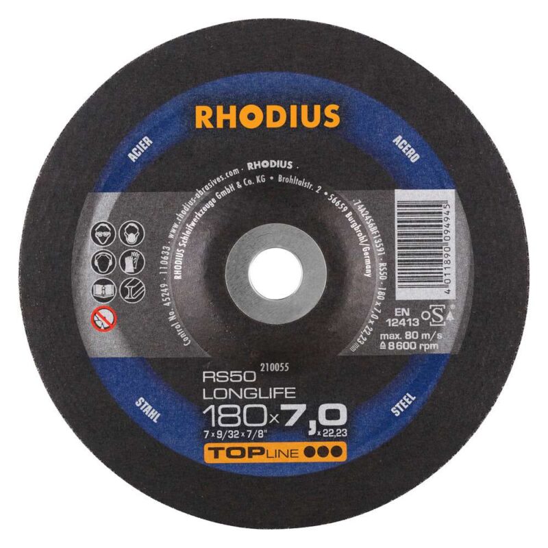 RS50 LONGLIFE TOPline lll 180x7,0x22,23