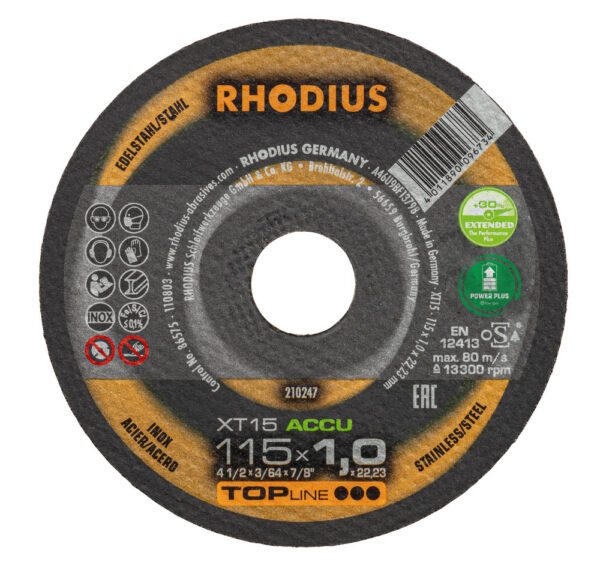 XT15 ACCU TOPline lll 115x1,0x22,23