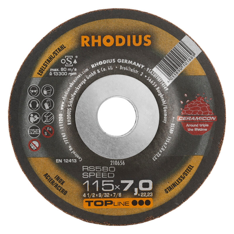 RS 580 CERAMICON 115x7,0x22,23
