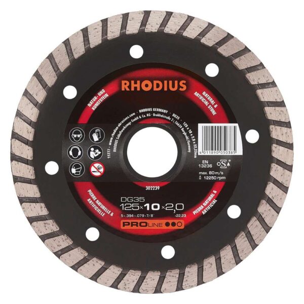 DG35 PROline ll 125x10,0x2,0x22,23 41