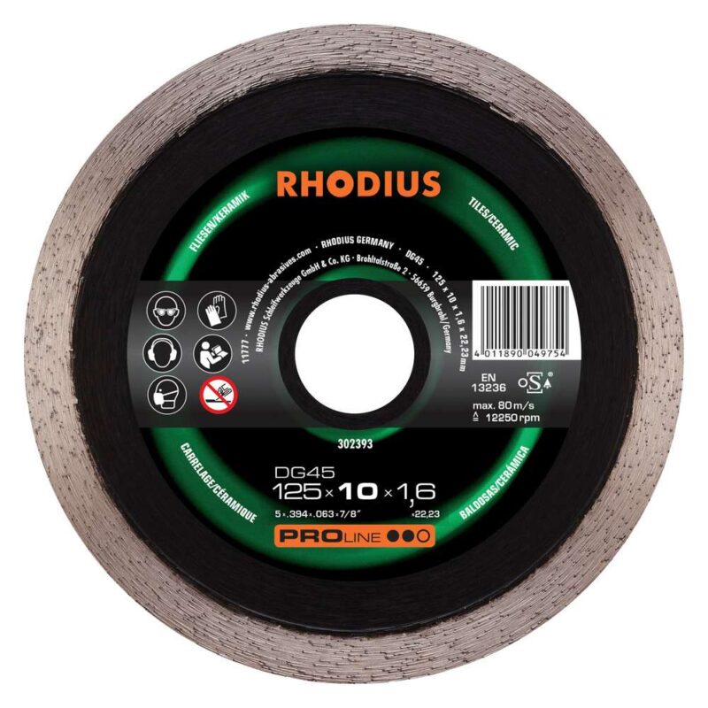 DG45 PROline ll 125x10,0x1,6x22,23 41