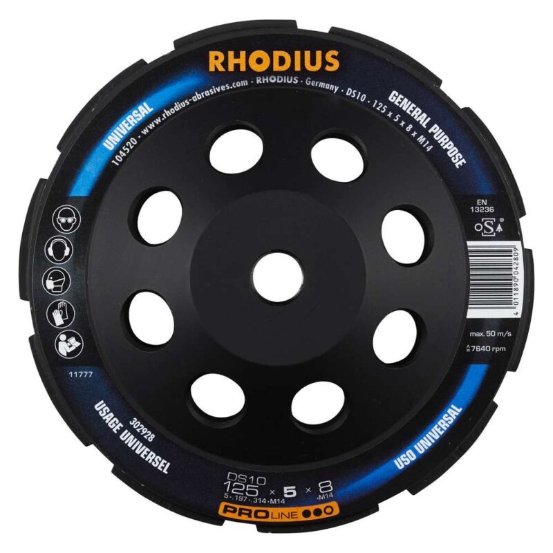 DS10 PROline ll 125x5,0x8,0xM14