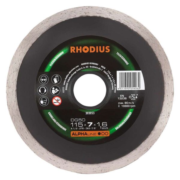 DG50 ALPHALINE l 115x7,0x1,6x22,23 41