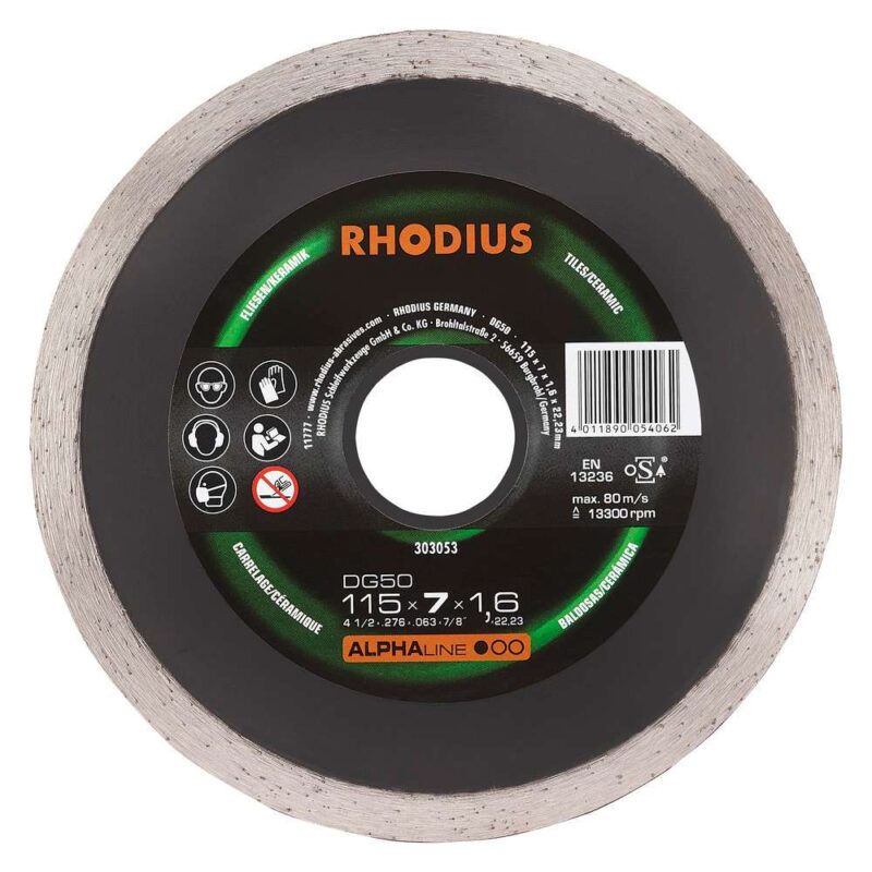 DG50 ALPHALINE l 115x7,0x1,6x22,23 41