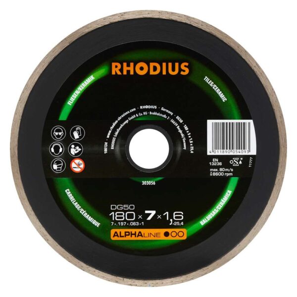 DG50 ALPHALINE l 180x7,0x1,6x25,40 41