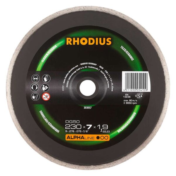 DG50 ALPHALINE l 230x7,0x1,6x22,23 41