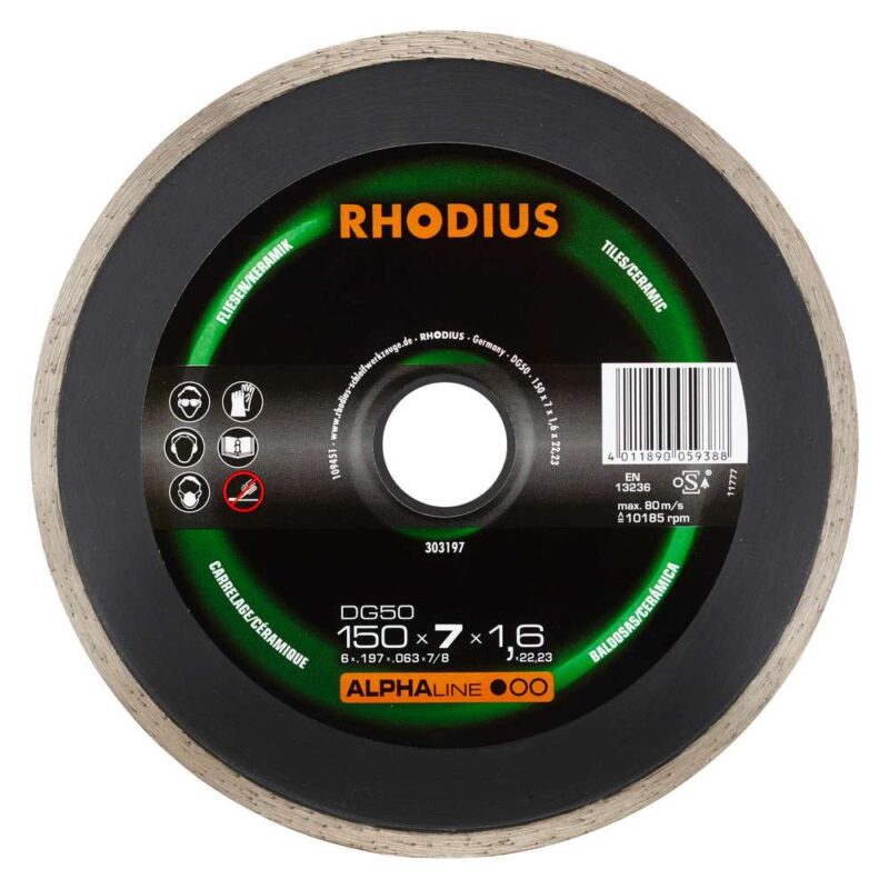 DG50 ALPHALINE l 150x7,0x1,6x22,23 41