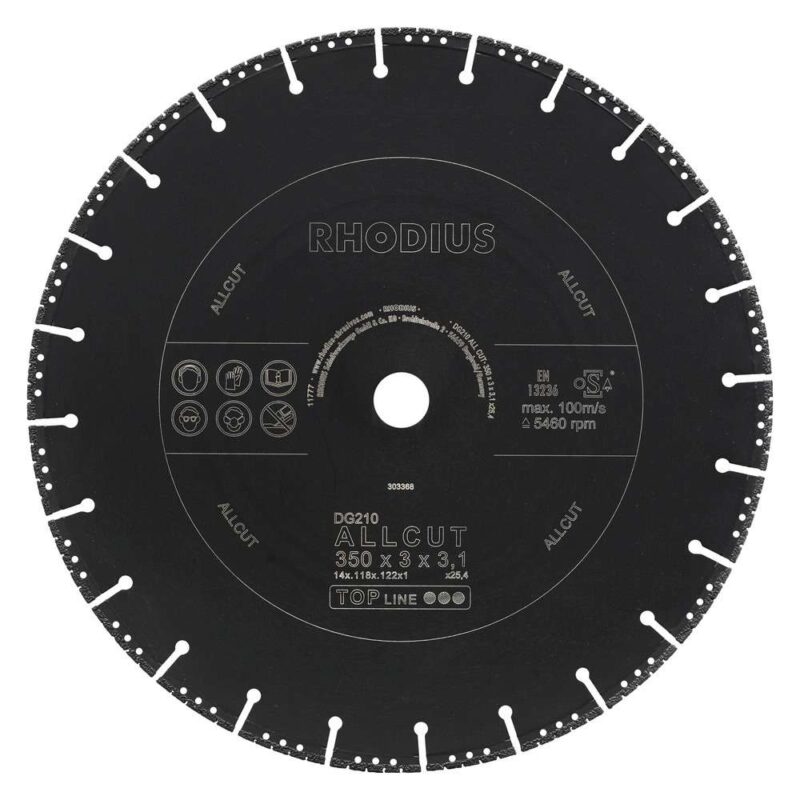 DG210 Allcut TOPline lll 350x3,0x3,1x25,40 41