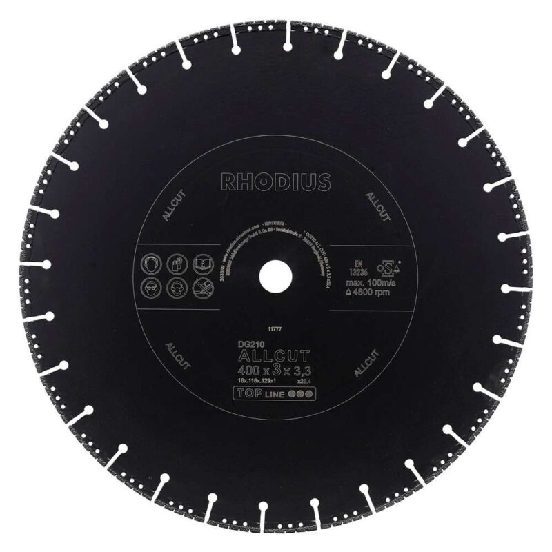 DG210 Allcut TOPline lll 400x3,0x3,3x25,40 41