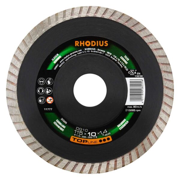 DG10 TOPline lll 115x10,0x1,4x22,23 41