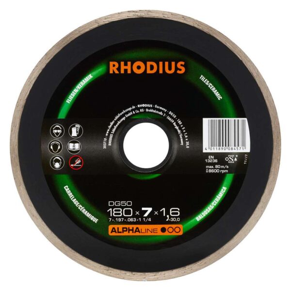 DG50 ALPHALINE l 180x7,0x1,6x30,00 41