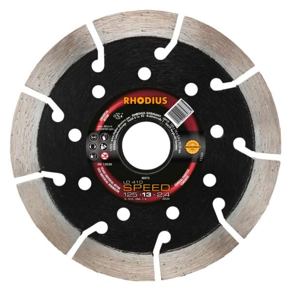 LD410 Speed BRAINTOOL® 125x13,0x2,4x22,23 41