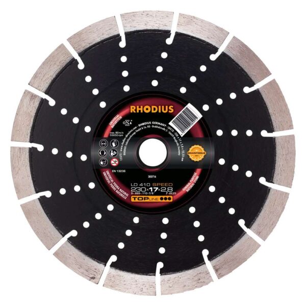 LD410 Speed BRAINTOOL® 230x17,0x2,8x22,23 41
