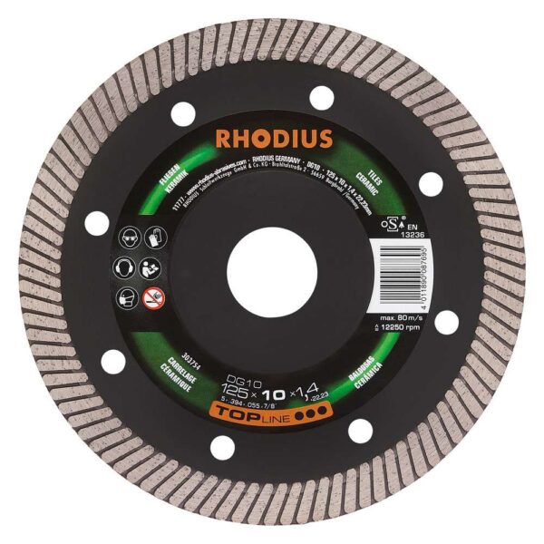 DG10 TOPline lll 125x10,0x1,4x22,23 41