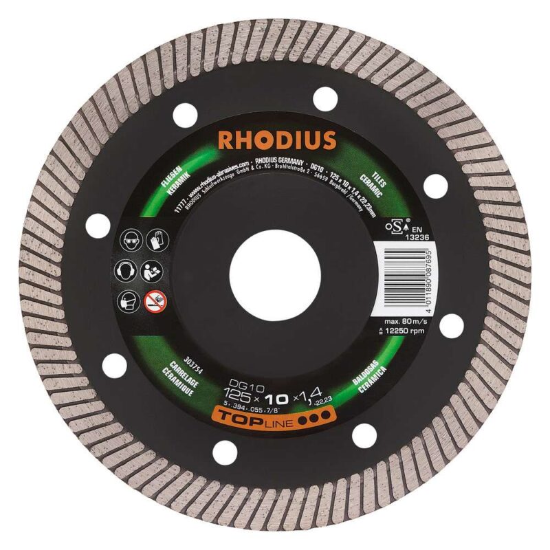DG10 TOPline lll 125x10,0x1,4x22,23 41