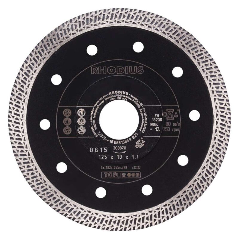 DG15 TOPline lll 125x10,0x1,4x22,23 41