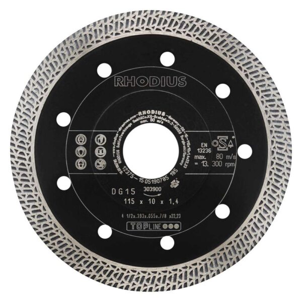 DG15 TOPline lll 115x10,0x1,4x22,23 41