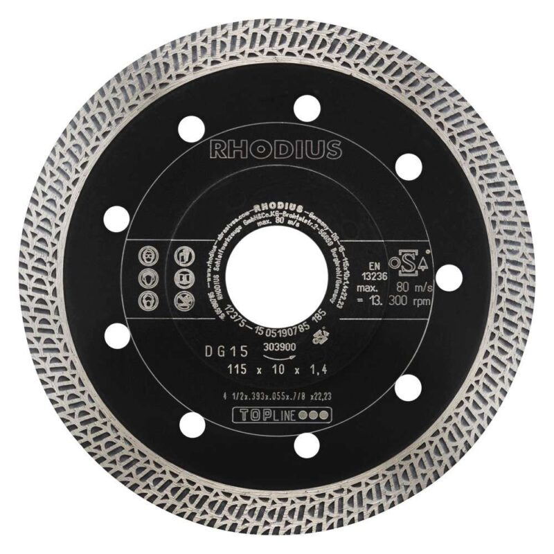 DG15 TOPline lll 115x10,0x1,4x22,23 41