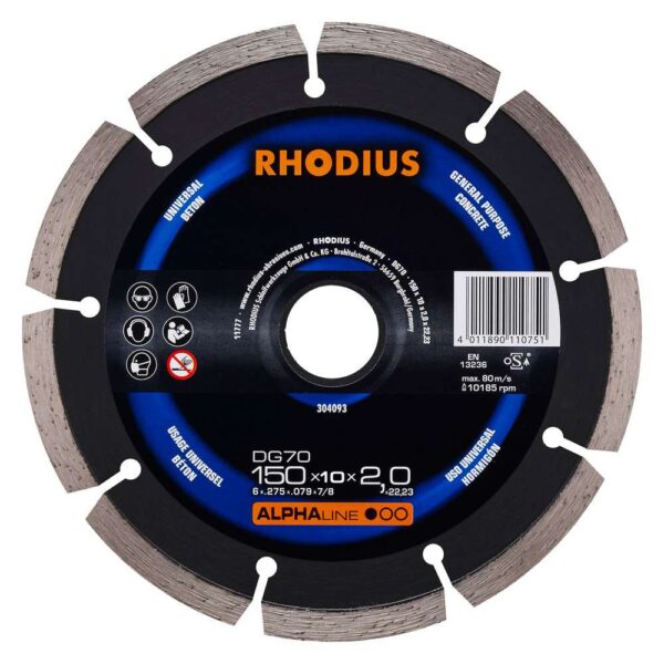 DG70 ALPHALINE l 150x10,0x2,0x22,23 41