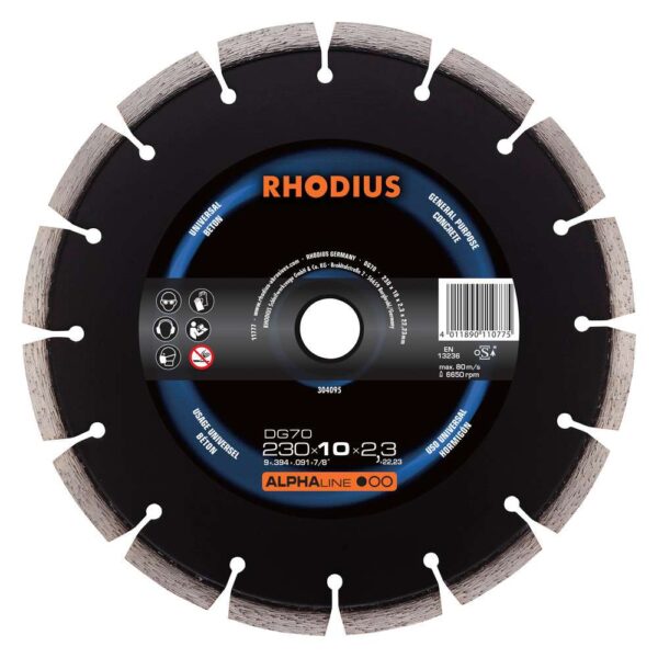 DG70 ALPHALINE l 230x10,0x2,3x22,23 41