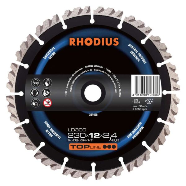 LD300 TOPline lll 230x12,0x2,4x22,23 Recto