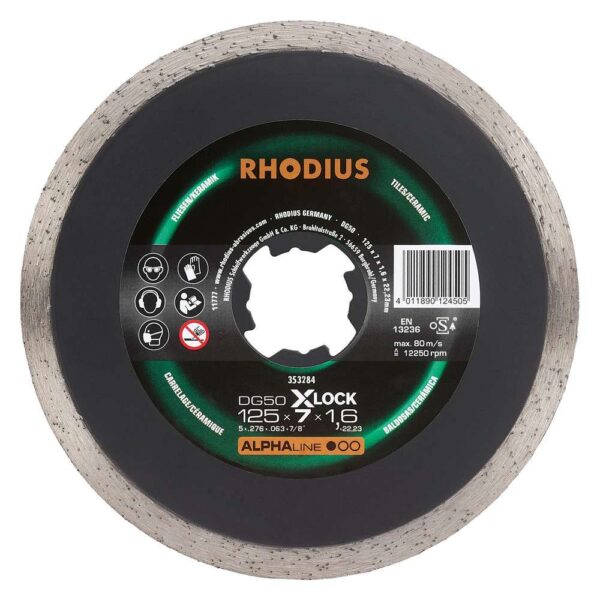 DG50 ALPHALINE l 125x7,0x1,6x22,23 41