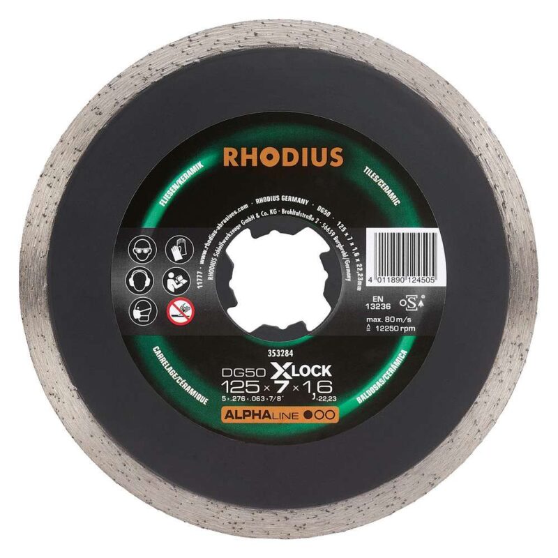 DG50 ALPHALINE l 125x7,0x1,6x22,23 41