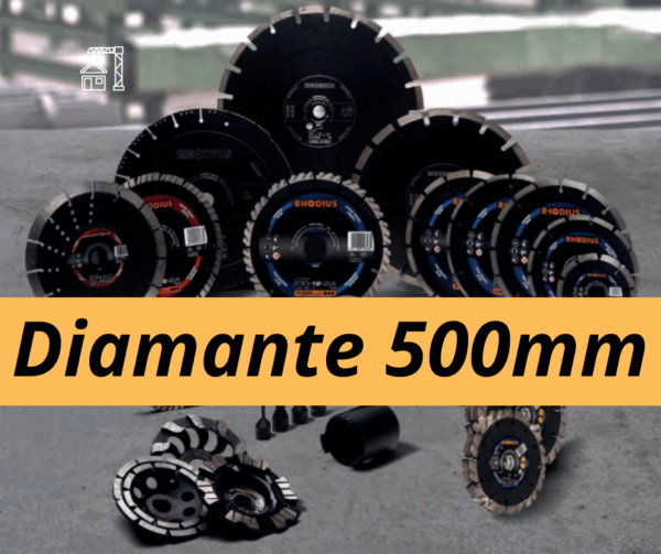 Discos Diamante de 500mm