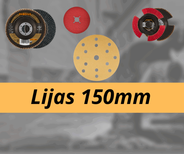 Lijas de 150mm