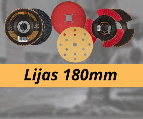 Lijas de 180mm