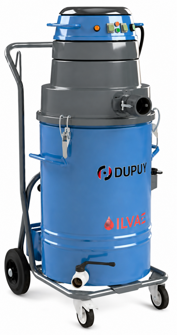 Aspirador de viruta y aceite de 100 litros de capacidad, modelo Oilvac 100