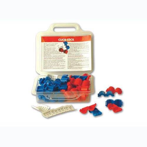 Kit 25 conjuntos click-lock auto R134a Wigam – CLSA100