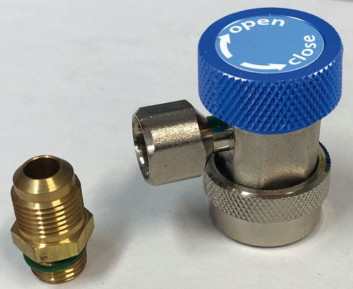 Conexión rapida R134a baja h 12 x 1,5 con adaptador 3/8" Wigam – W-AV134/BA/6