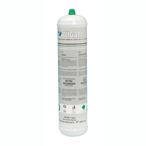 Botella nitrógeno desechable, 1 lt. Wigam – BN2/1-TPED