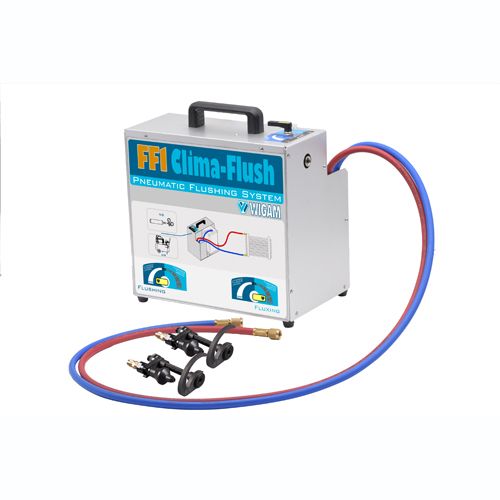 Sistema de lavado para A/A con bomba neumática a impulsos Wigam – FF1-CLIMA-FLUSH-A/C