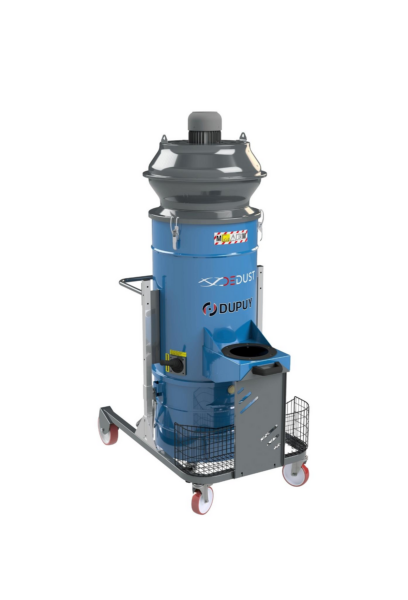 Aspirador movil para polvo en suspensión, Modelo Dedust 30 con ventilador de media presión de 2,2 Kws