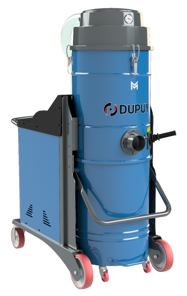 Aspirador industrial trifásico móvil, de alta presión, modelo M50