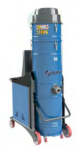 Aspirador industrial, de alta presión y con limpieza neumática a contracorriente, para polvo con riesgo de explosión, modelo M50