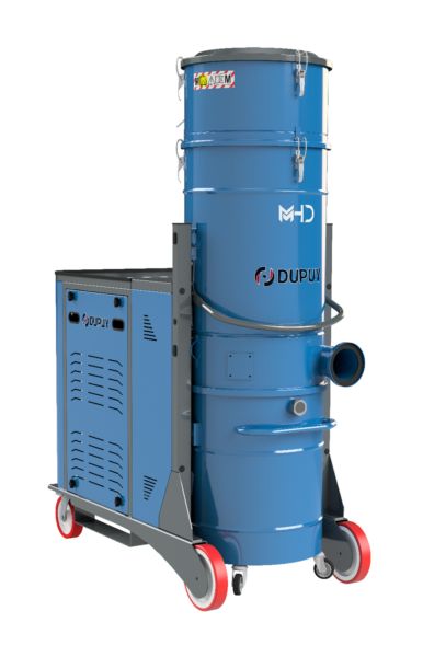 Aspirador industrial de alta capacidad y limpieza automática, móvil o para instalaciones centralizadas MHD 130