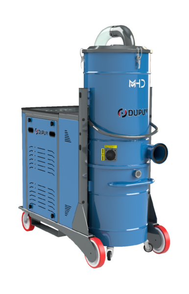 Aspirador industrial de alta capacidad móvil o para instalaciones centralizadas MHD 250