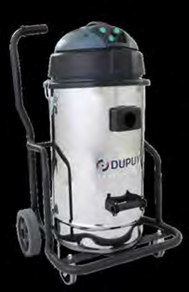 Aspirador profesional, con 3 motores monofásicos, para limpieza general PROVAC 703