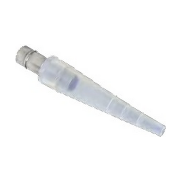 Boquilla cónica 50/20mm de silicona con conector en acero inoxidable Ø50mm