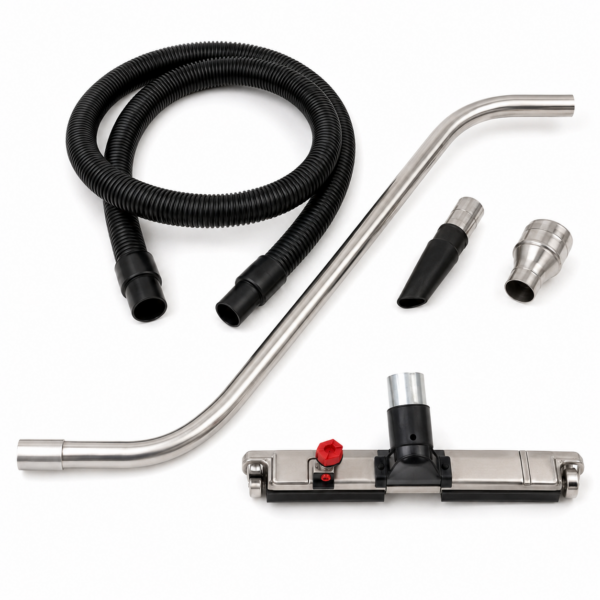 Kit de accesorios antiestáticos Dupuy Ø50 en acero inoxidable para sólidos y líquidos – TA.0628.0000