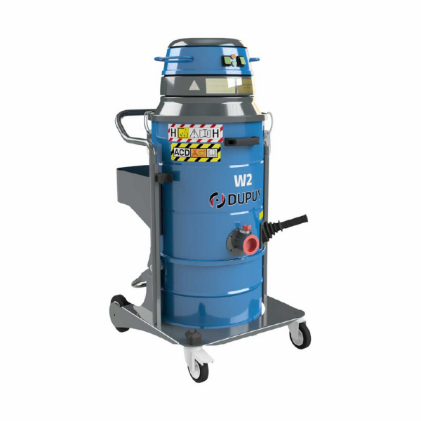 Aspirador monofásico para polvo con riesgo de explosión, modelo W2 ACD de 2.2 kws