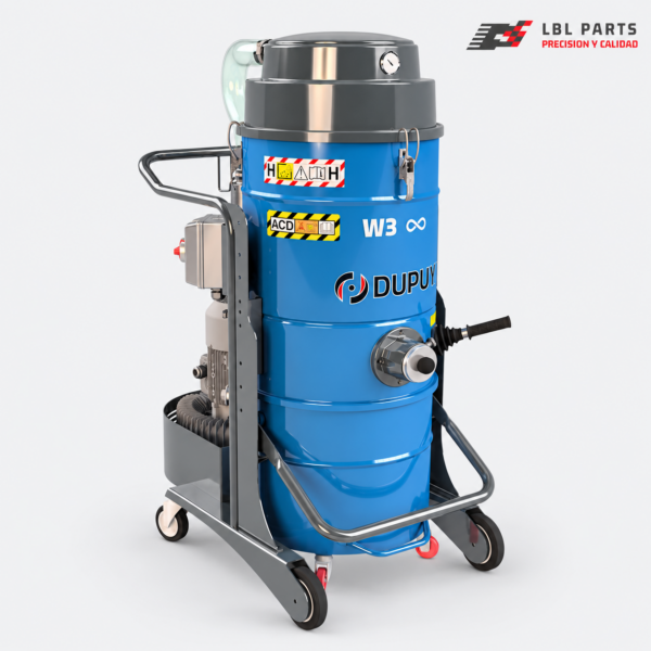Aspirador para polvo con riesgo de explosión, modelo W3 de 2.2 kws